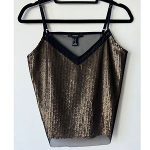 Spangled tank top